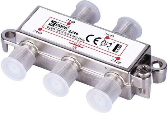 Splitter 1 Intrare 4 Ieșiri Eu2244 J0004