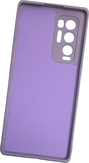 Naxius Back Cover Σιλικόνης 1.8mm Μωβ (Oppo Find X3)
