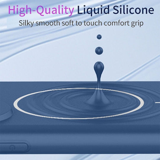 SSCase Back Cover Silicon Albastru (Motorola Edge 70 Fusion)