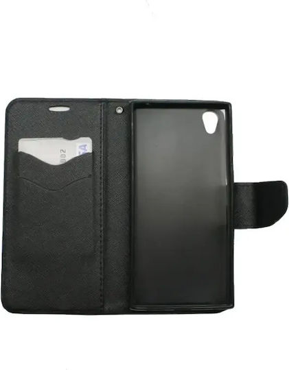 Sony Wallet Piele Artificială Neagră (Xperia L1)