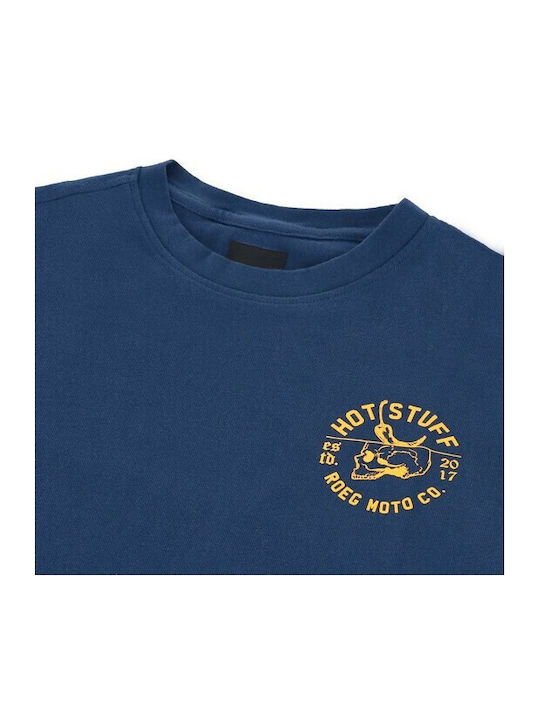 T-shirt Navy Μπλε