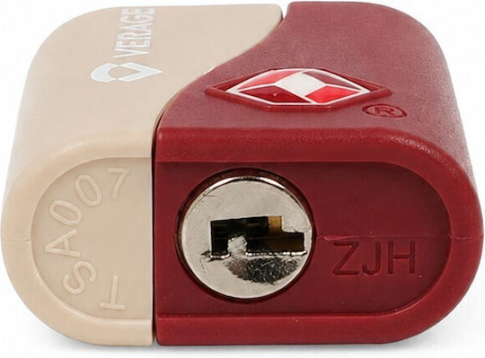 Verage Padlock Brass With Key With Certification TSA