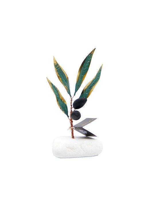Alexandros Handmade Tabletop Decor Olive Branch Classic Green 8x13