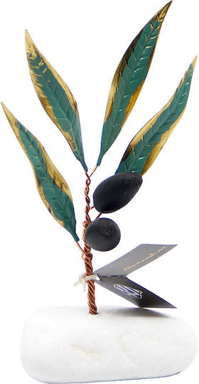 Alexandros Handmade Tabletop Decor Olive Branch Classic Green 8x13