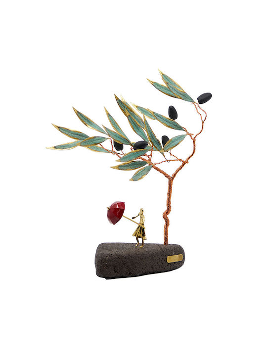 Alexandros Handmade Tabletop Decor Olive Woman Wind 20x25