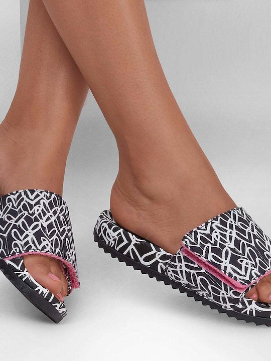 Bobs Pop Ups 2love & Summer Slides σε Μαύρο Χρώμα