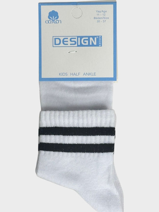 Design Socks Παιδικές Κάλτσες Αθλητικές Πολύχρωμες 6 Ζευγάρια