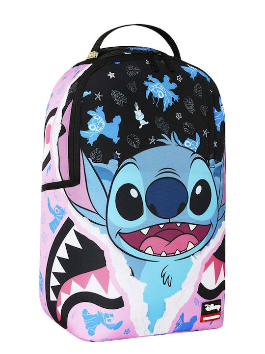 Sprayground Disney Lilo & Stitch Rip Shark School Backpack Junior High-High School Multicolour 29 x 15 x 45cm 2026