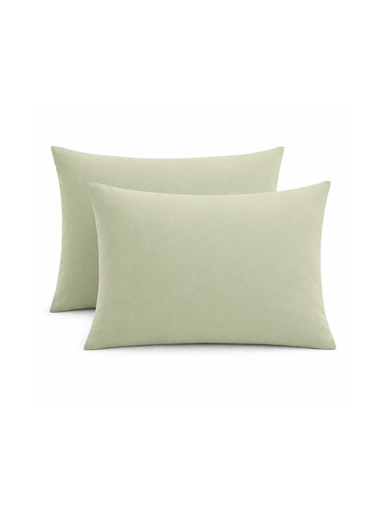 Astron Italy Set Pillowcases Green 52x72cm