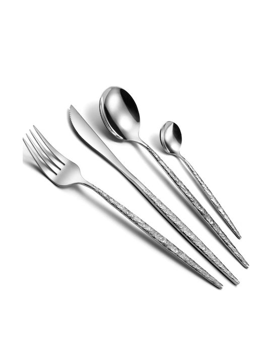 Swiss Haus Cutlery Set Stainless Steel Copper 24 Pieces
