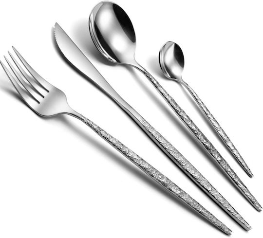 Swiss Haus Cutlery Set Stainless Steel Copper 24 Pieces