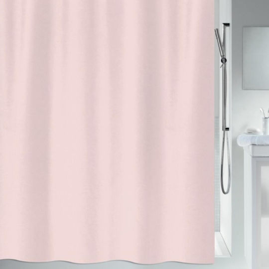 Spirella Duschvorhang 120x200cm Rosa