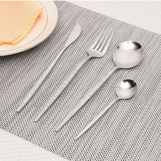 Swiss Haus Cutlery Set Stainless Steel Copper 24 Pieces