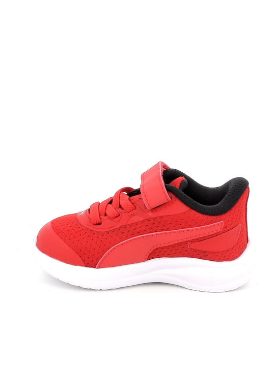 Puma Pounce Lite Ac Kinder Sportschuhe Lauf Rot