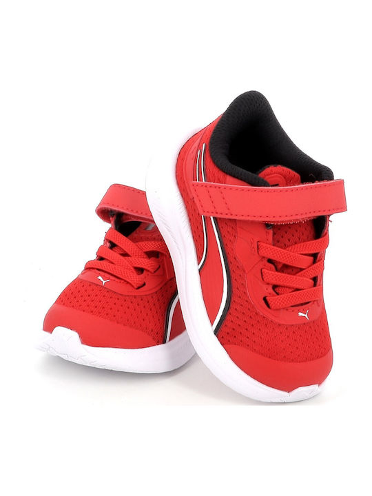 Puma Pounce Lite Ac Kinder Sportschuhe Lauf Rot