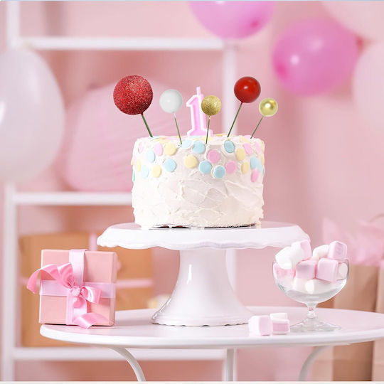Dekorative Rote Torten Kuchen Cupcake Topping Bälle 50 Stück