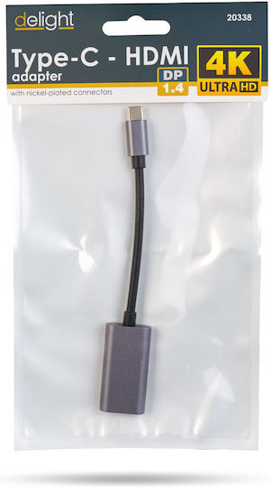 Alista Home GLB_20338 Convertor USB-C / HDMI masculin la HDMI masculin