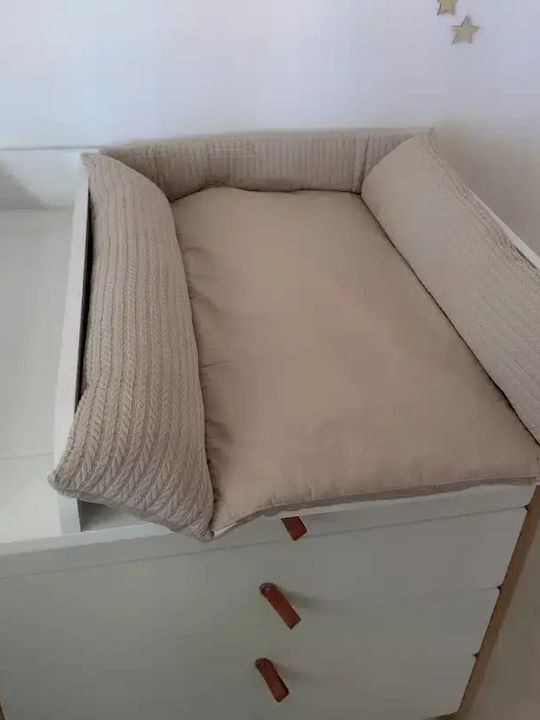 IngVart Στρωματάκι από Ύφασμα Καφέ 70x70cm