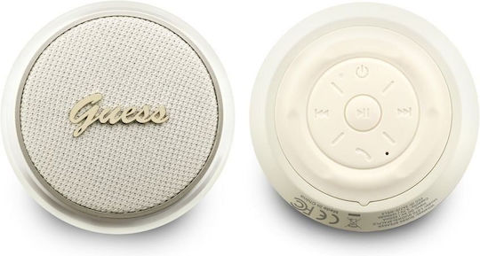 Guess Script Ηχείο Bluetooth 5W με Διάρκεια Μπαταρίας έως 3 ώρες Χρυσό
