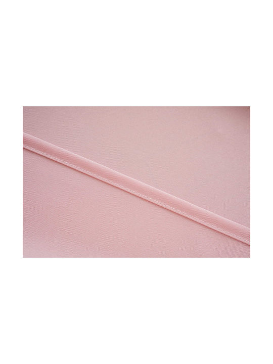 Cotton Market Curtain With Pink Grommets 140x250cm
