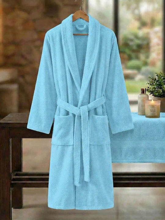 Bademantel Blau 420 g/m²