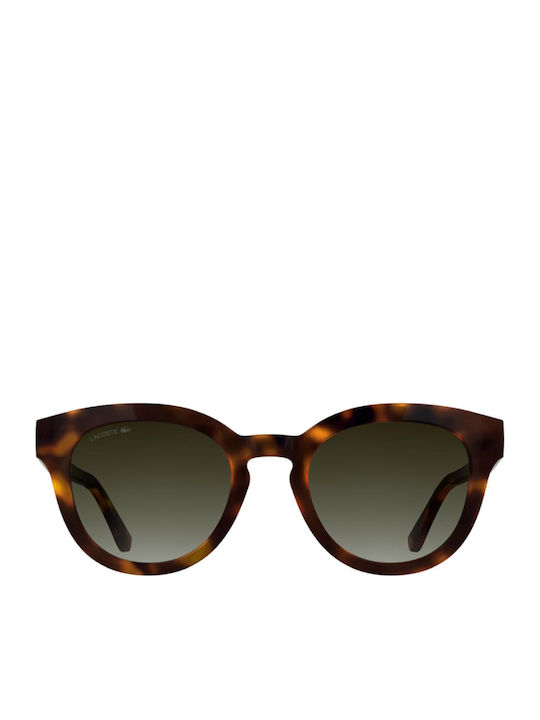 Lacoste Ochelari de Soare Pentru Femei cu Ramă Tortoise Maro și Lentilă Degrade Maro L6070S-214