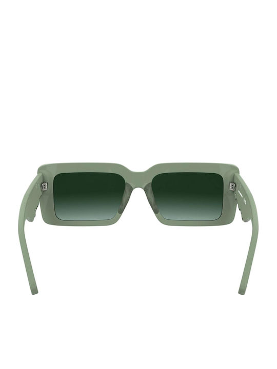 Karl Lagerfeld Ochelari de Soare Pentru Femei Cu Ramă Din Plastic Verde Și Lentile Verzi