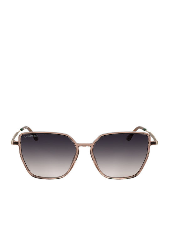 Lacoste Ochelari de Soare Pentru Femei cu Cadru Bej și Lentilă Degrade Bej L6062S-662