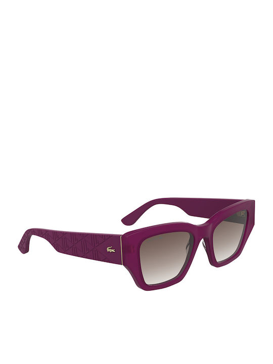 Lacoste Ochelari de Soare Pentru Femei Cu Ramă Violet și Lentilă Violet L6053S-526