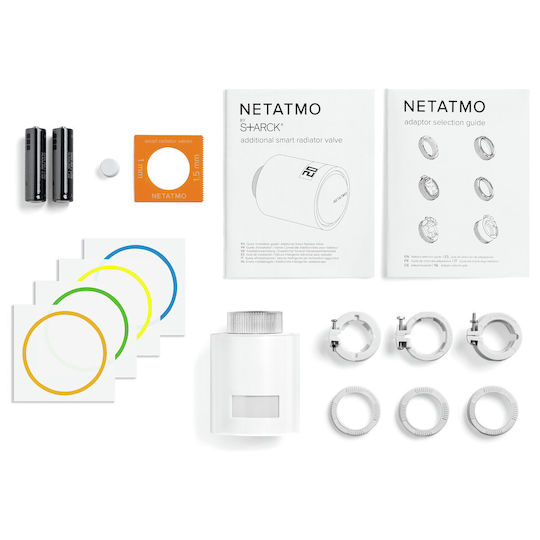 Netatmo Electronic Thermostatic Radiator Valve with Wi-Fi for Radiator Body 1 Piece