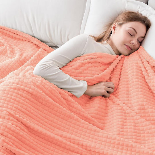 Emme Furry Single Blanket 150x200cm Pink