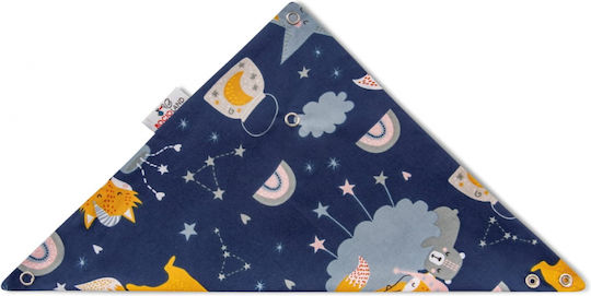 Bocioland Bandana Din 100% Bumbac Albastru