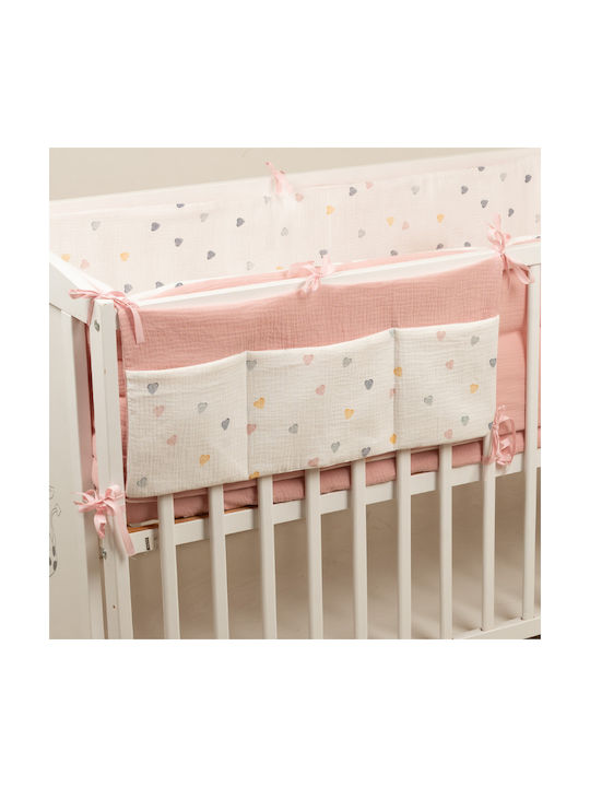 Kidizi Kinderzimmer-Aufbewahrungskörbe MimiNu Kinderbett-Set Rosa