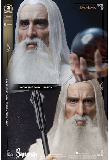 Asmus Collectible Lord of the Rings - Saruman Action-Figur in Maßstab 1:6