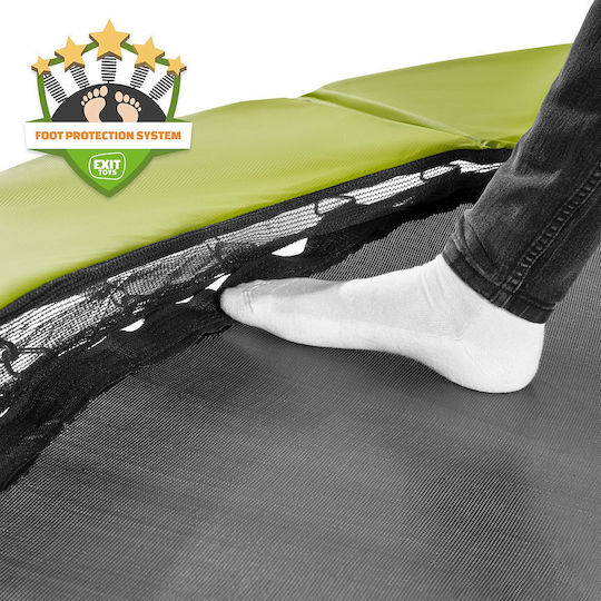 Exit Toys Trampolin Für Draußen Mit Durchmesser 305cm Mit Leiter Und Netz