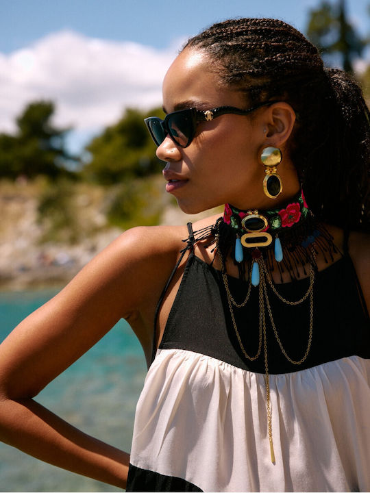 Kaleido Choker από Επιχρυσωμένο Ατσάλι
