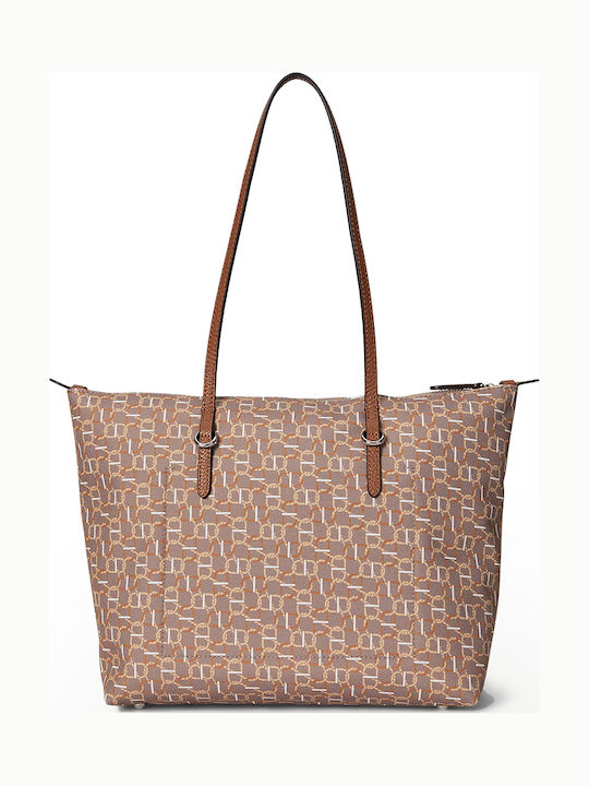 Lauren Women's Tote Handbag Brown