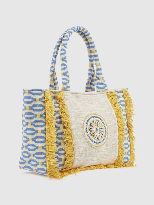Verde Beach Bag Yellow