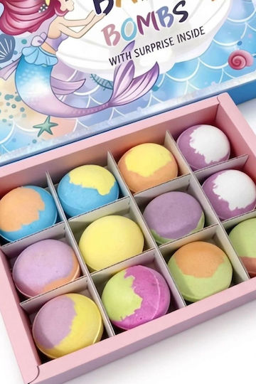 Tres Chic Mermaid Παιδικά Bath Bombs (Διάφορα Σχέδια) 1τμχ