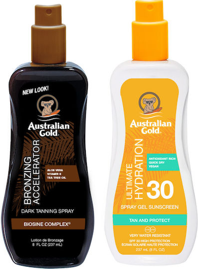 Australian Gold Spray Solară pentru Corp Bronzat 237ml
