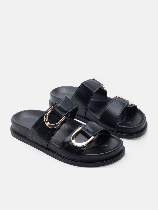 Дамски Сандали Flatforms Черни
