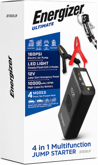 Energizer Încărcător Baterie Auto 10000mAh Cu Banca De Alimentare 12V