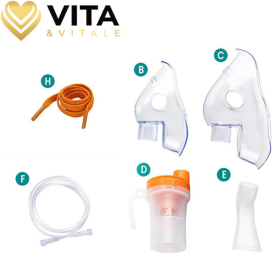 Inhalator Mask Children Vita&vitale Cnb69009