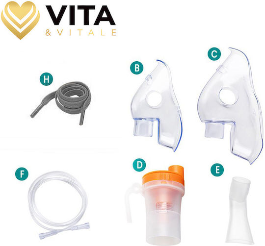 Inhalator Mask Adults Vita&vitale Cnb69010