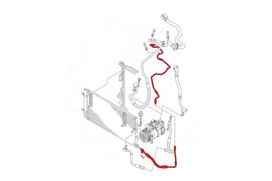 Audi Auto-Motorkragen A4 B8 8k2 8k5 8k0260710q