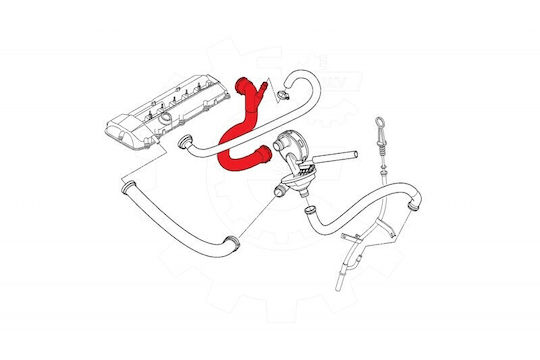 Conductă de Ventilație a Carterului Bmw 3 5 7 X3 X5 Z3 Z4 11617533399