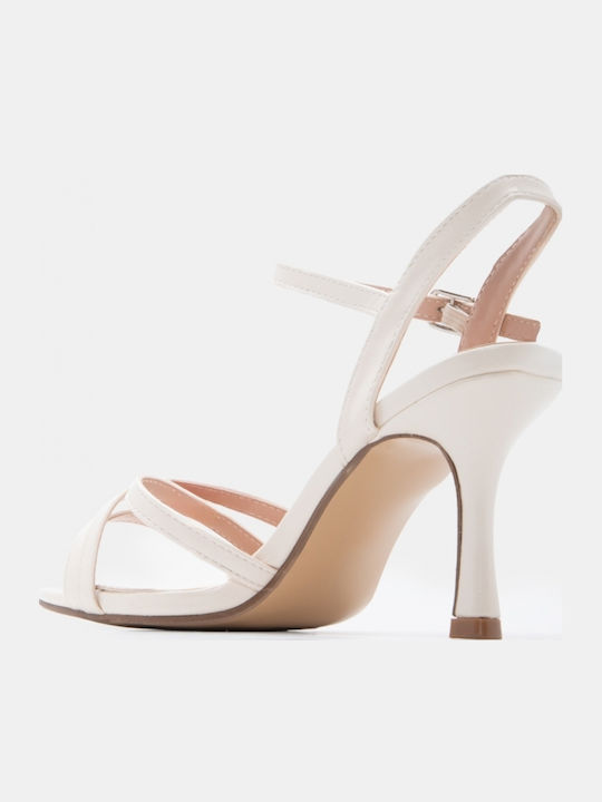 Damen Sandalen Beige