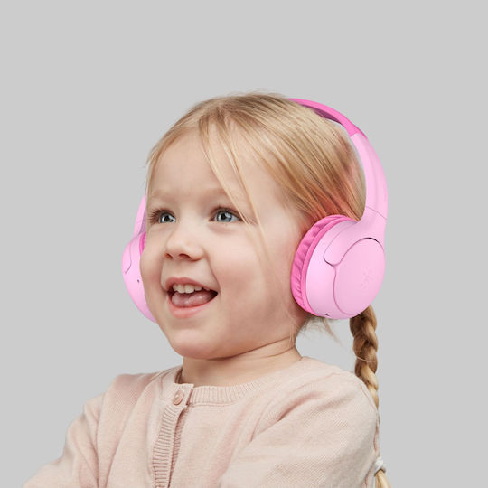 Belkin Soundform Mini 2 Безжични / Жични Детски On Ear Слушалки Розови