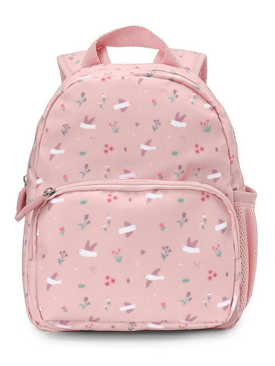 Tutete Schulranzen Rucksack Kindergarten mit Flaschenhalter Rosa