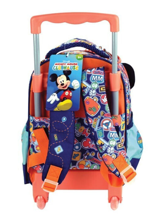 Gim Mickey Σχολική Τσάντα Τρόλεϊ Νηπιαγωγείου